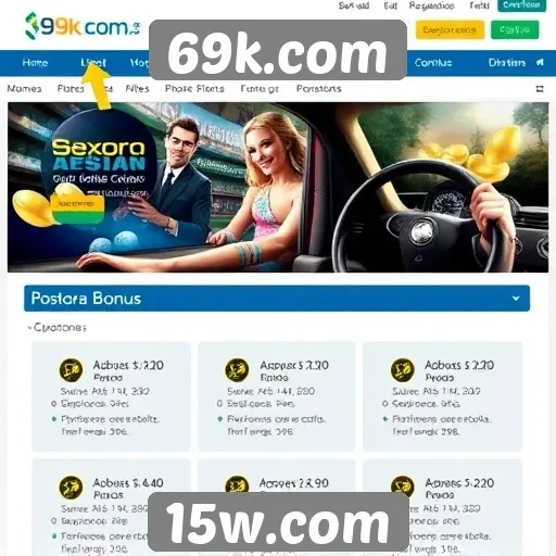 Promoções e bônus disponíveis no 69k.com atraem jogadores